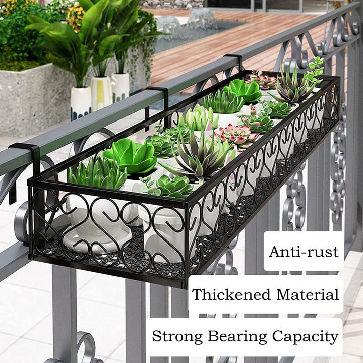 Produktbild Pealov Blumentopfhalter Balkon Metall 60x20x12cm
