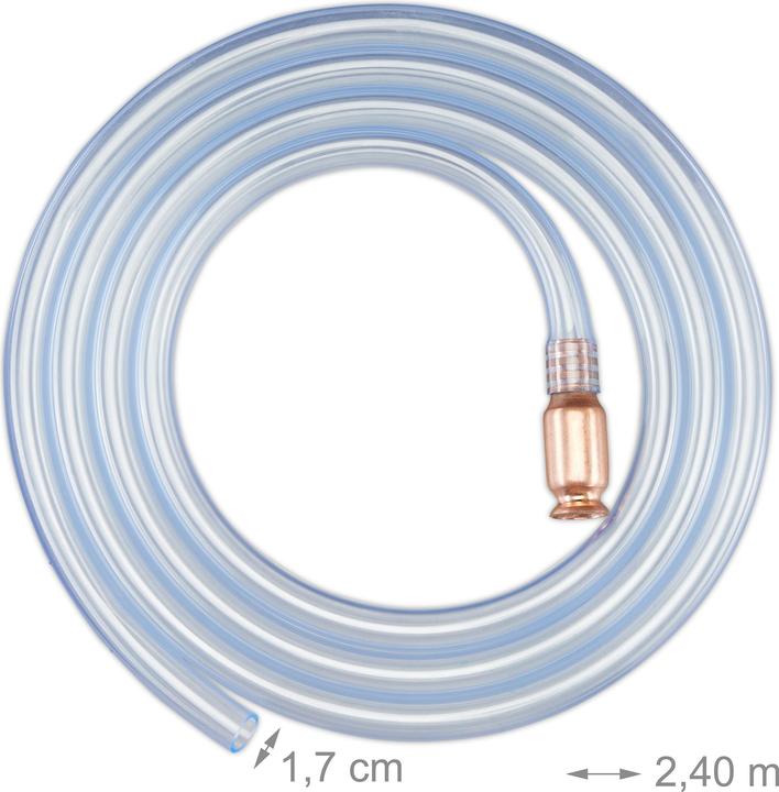 Produktbild Relaxdays Schüttelschlauch (2.45 m, 13 mm)