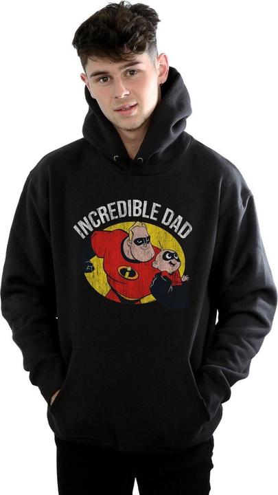 Immagine prodotto Disney The Incredibles Bob Parr Incredible Dad Felpa con Cappuccio Uomo (XL)