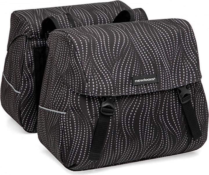 New Looxs Tasche Joli Double Alma Black (37 l, Gepäckträgertasche)