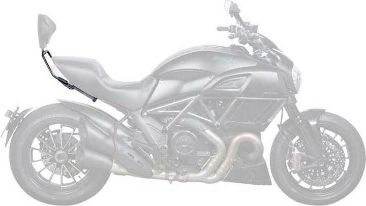 Actual product image Shad D0DV14RV Backrest Ducati Diavel 1200 '14-'15