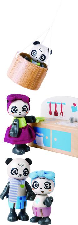 Image du produit Hape La maison en bambou des pandas
