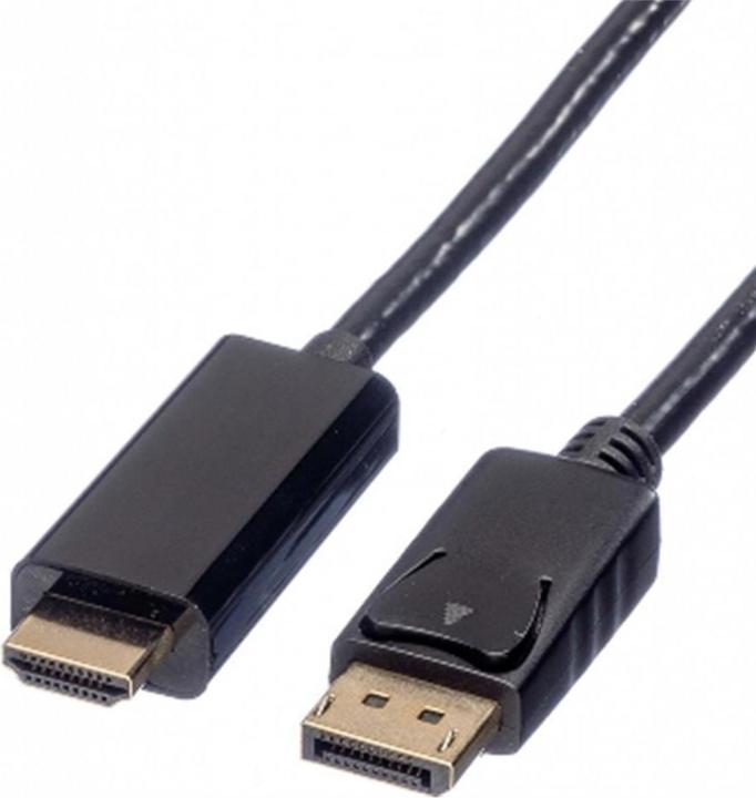 Actual product image Roline DisplayPort — HDMI (Typ A) (1 m, DisplayPort, HDMI)