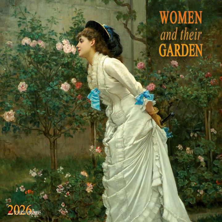 Actual product image Women and their Gardens 2026 (30 x 30 cm, Italian, French, Swiss German, Czech, English, Dutch, Polish, German)