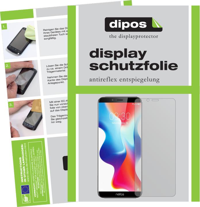 Actual product image Dipos Screen Protector Anti-Glare (2 Piece, TP-Link Neffos X9)