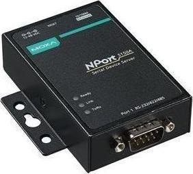 Moxa NPORT 5150A - Server di dispositivi RS-232422485 a 1 porta, temperatura operativa da 0 a 60°C