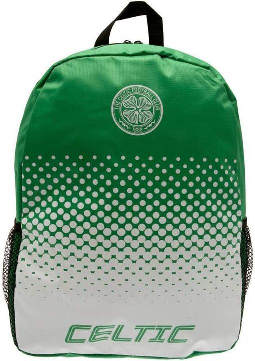 Actual product image Celtic FC Fade football crest design backpack (16.80 l)