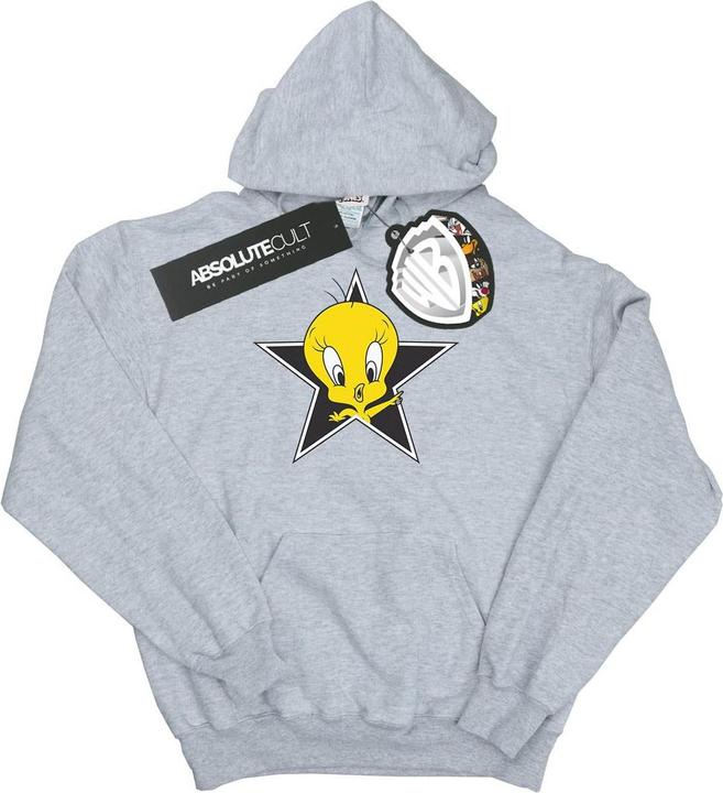 Produktbild Looney Tunes Tweety Pie Star Kapuzenpullover Mädchen (140, 146)