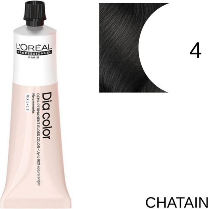Image du produit L'Oréal Paris Loreal DIA Color 4 brun moyen 60 ml (4, Bordeaux)