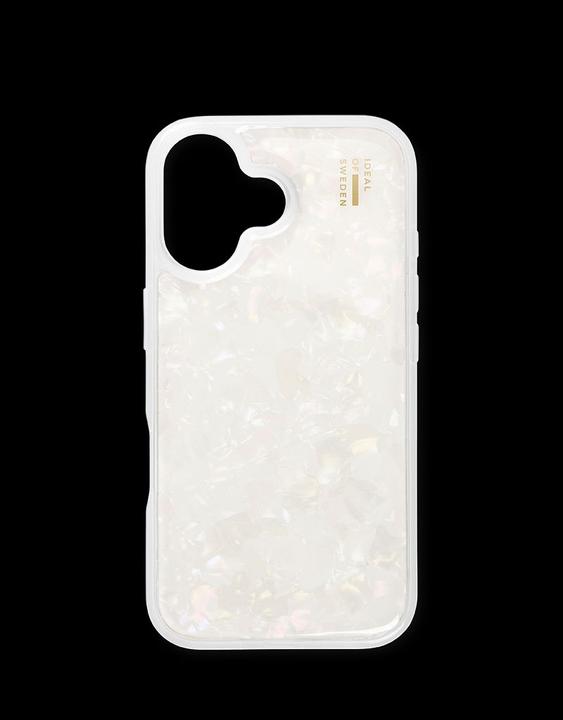 Produktbild iDeal Of Sweden iPhone 16 Pearlized Case - White (Apple iPhone 16)