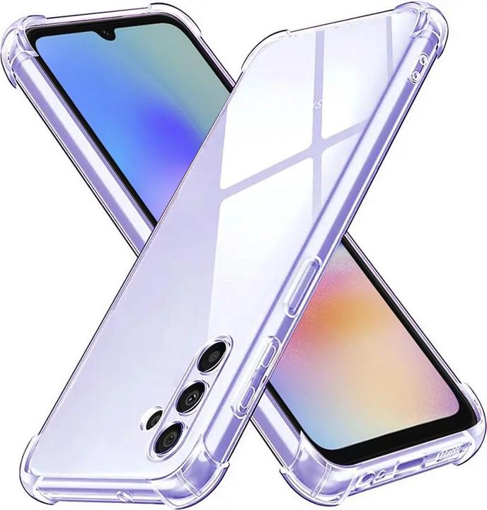 Techsuit - Shockproof Clear Silicone - Samsung Galaxy A05s - Clear (Samsung Galaxy A05s)
