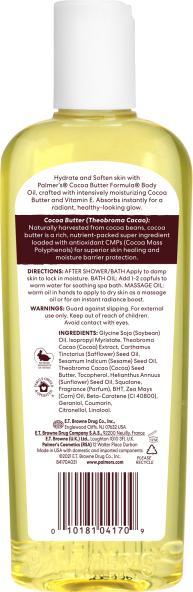 Produktbild Palmer's Moisturizing Body Oil (Körperöl, 250 ml)