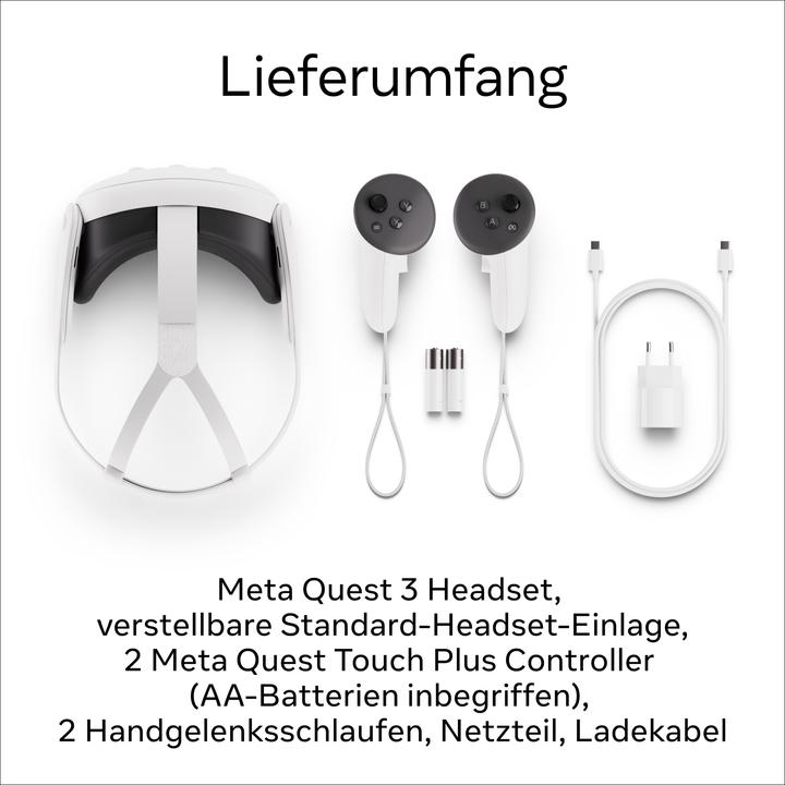 Actual product image Meta Quest 3 (128 GB)