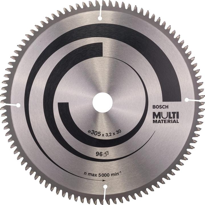 Image du produit Bosch Professional Zubehör Lame de scie circulaire PRO Multi Material, 305 x 3,2 x 30 mm