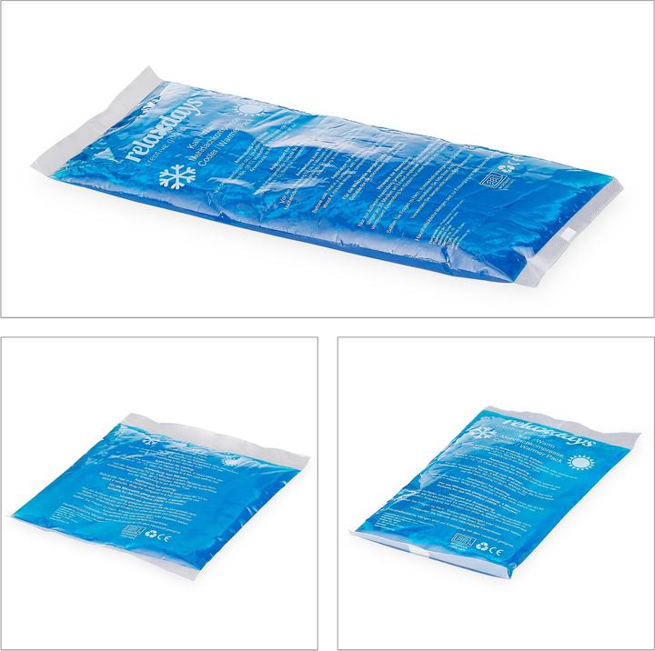 Produktbild Relaxdays 4x Kühlpad (4 x, 870 g)