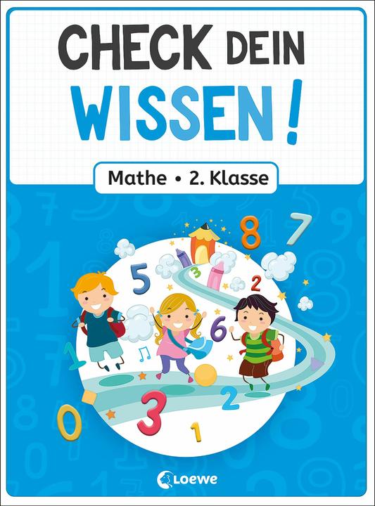 Produktbild Check dein Wissen! - Mathe 2. Klasse (Deutsch, Loewe Lernen und Rätseln, Joshua Schulz, 2022)