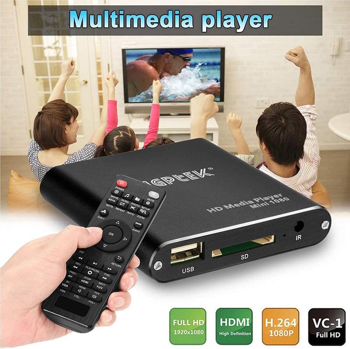 Actual product image Agptek HA0053B Media player