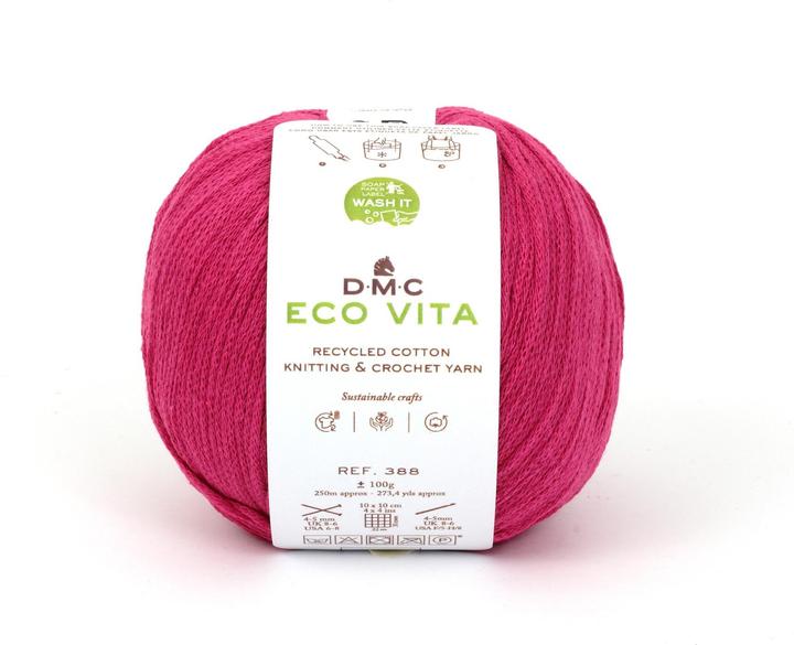 Image du produit DMC Laine Eco Vita 100 g, rose (250 m)