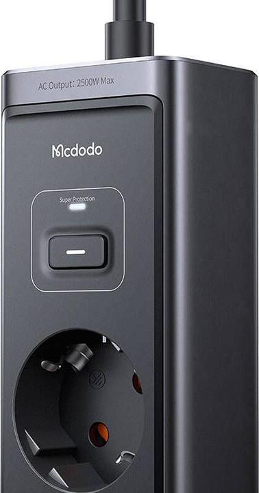 Image du produit Mcdodo GaN 6-in-1 power strip CH-0620, 30W (6 x, USB-C, USB-A, 1.50 m)