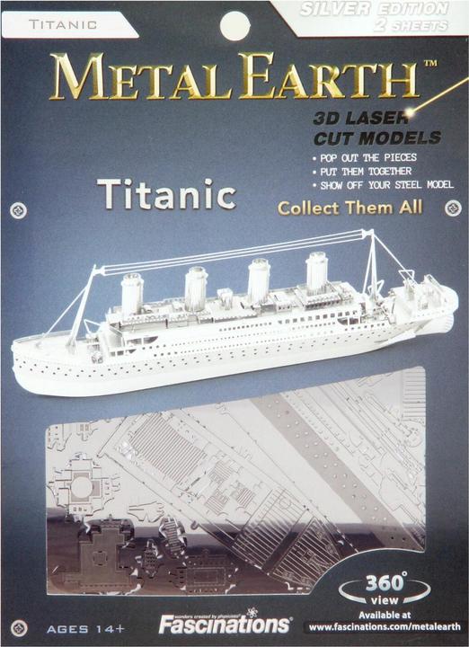 Immagine prodotto Metal Earth Nave Titanic Edizione Argento