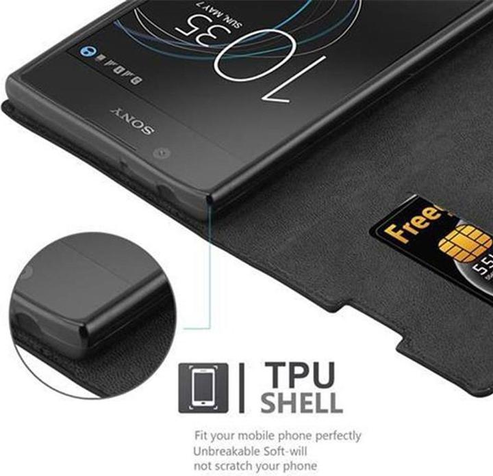 Produktbild Cadorabo Book Invisible Magnet Cover (Sony Xperia L1)