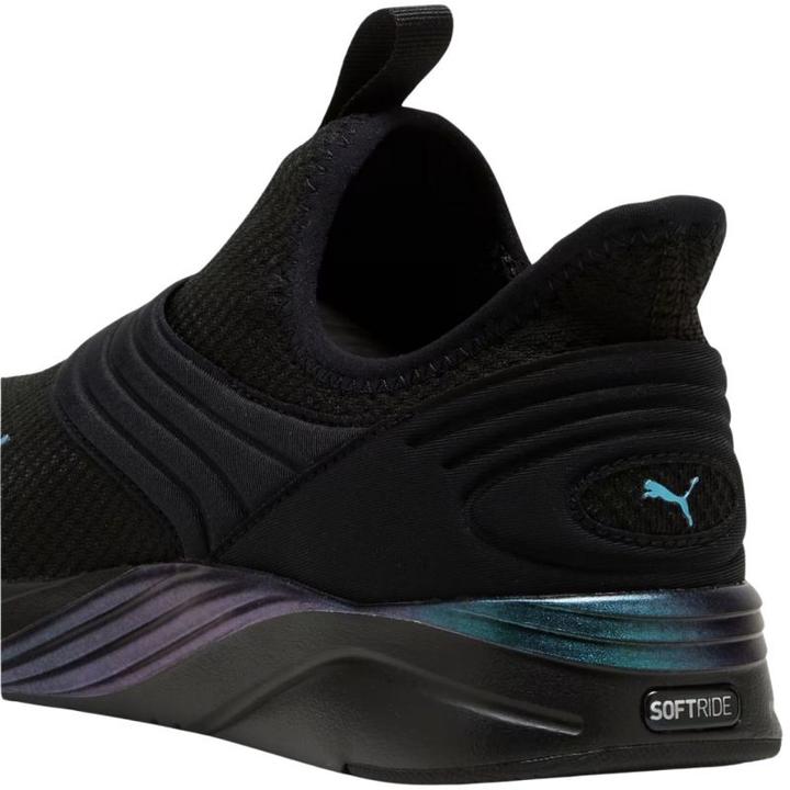 Produktbild No Name Damenschuhe Puma Softride Sophia 2 Slip-On Metachromatic schwarz 379590 01 37 (37)