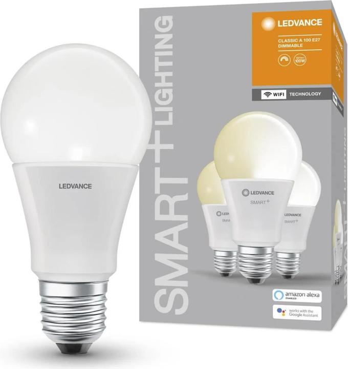 Produktbild Ledvance Smart+ Wifi Classic (E27, 14 W, 1521 lm, 1 x, F)