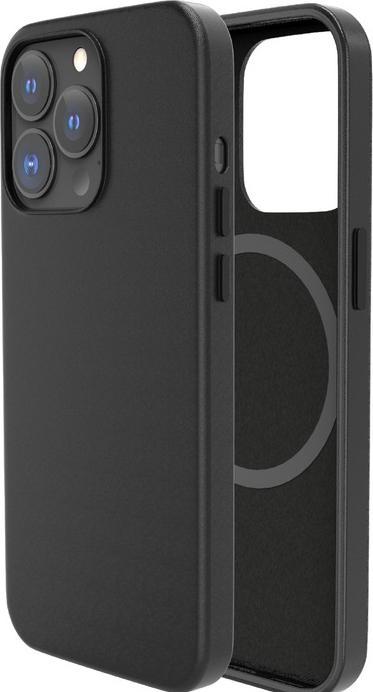 Actual product image So Seven Mag Coque Toucher Cuir Noir Iphone 14 Pro (Apple iPhone 14 Pro)