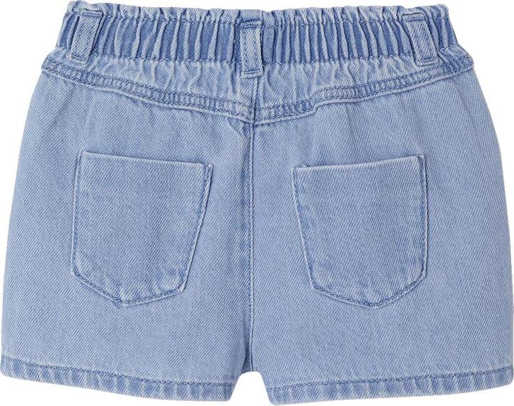 Actual product image Vertbaudet Baby Jeansshorts mit Blumenstickerei (74)