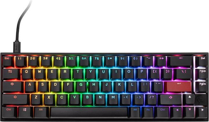 Produktbild Ducky Mecha Pro SF Gaming Tastatur - Cherry MX-Speed-Silver (US) (US, Kabelgebunden)