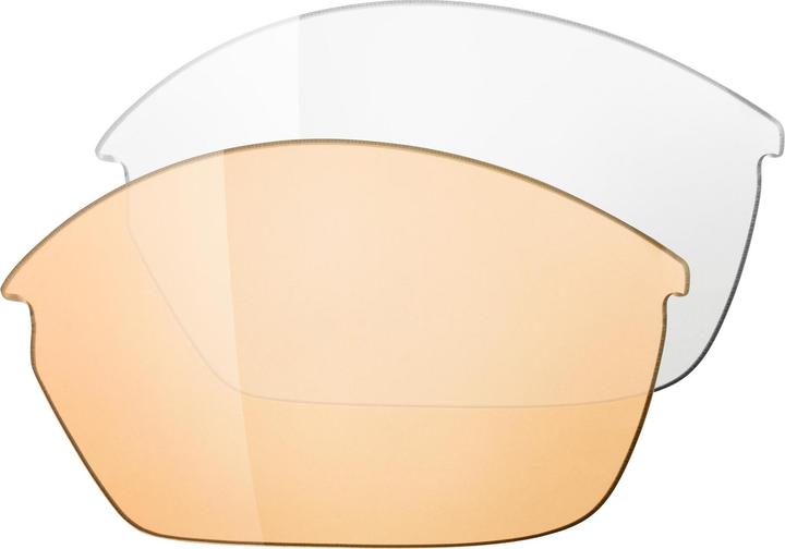 Actual product image Uvex Sports blaze lll 2.0 (white black*, Litemirror Orange, Clear, Litemirror Smoke)