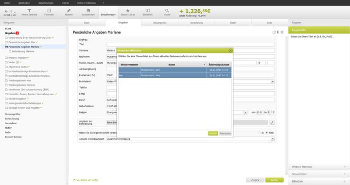 Actual product image Lexware TAXMAN 2023 For self-employed 1 licence(s) (1 User, 12 months)