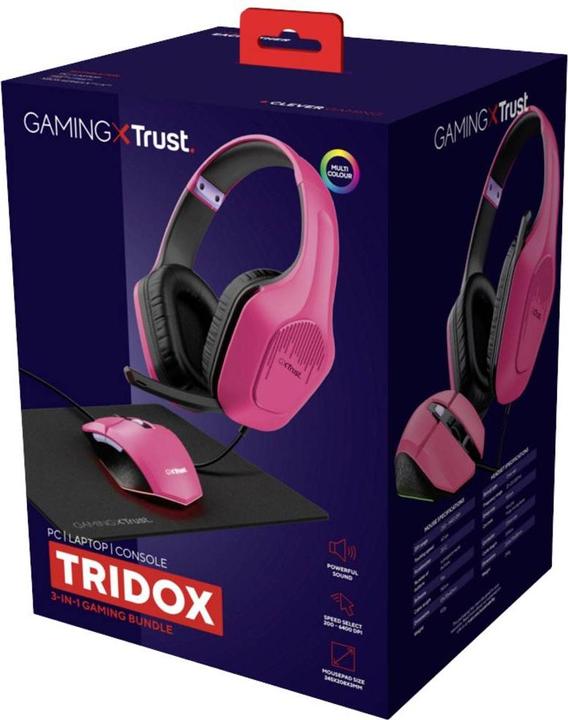 Produktbild Trust GXT790P TRIDOX 3-IN-1 BUNDLE (Kabelgebunden)