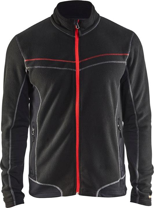 Produktbild Blakläder Microfleece Jacke schwarz (S)
