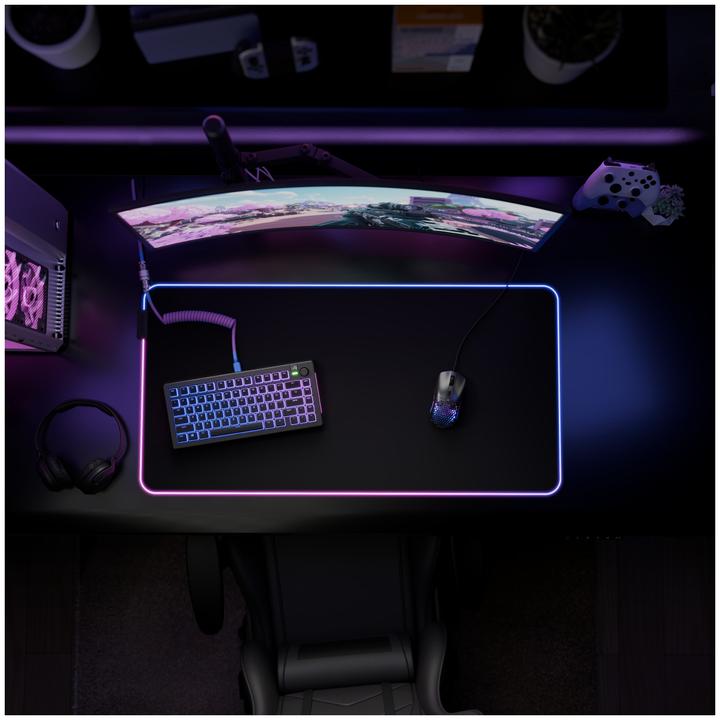 Actual product image Glorious Mouse Pad 2 GLED XXL Black (XXL)