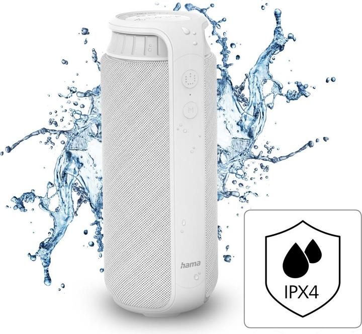 Actual product image Hama Pipe 2.0 Mobile Bluetooth Speaker (12 h, Rechargeable battery operated)