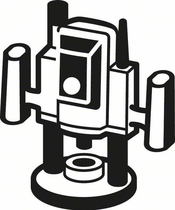 Produktbild Bosch Professional Zubehör Abrundfräser, 1/4-Zoll, R1 12,7 mm, D 38,1 mm, L 18,6 mm, G 60 mm