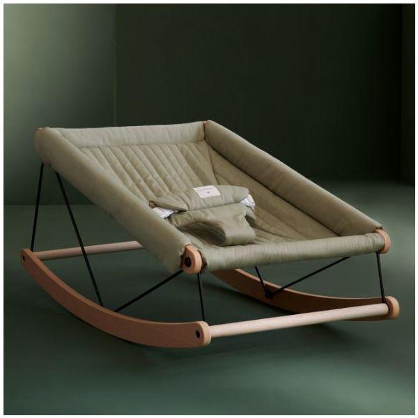 Image du produit Nobodinoz Growing Green bascule avec coussin Linden Green