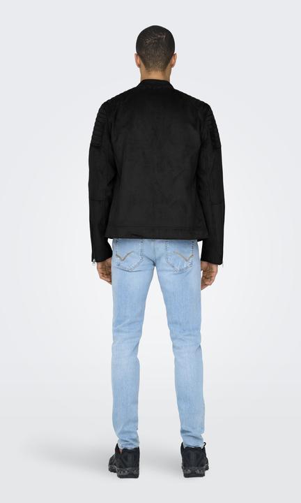 Produktbild Only & Sons Onsgus Faux Suede Racer Jacket Otw Noos (L)