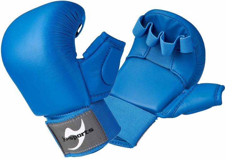 Produktbild Ju-Sports Karate Handschutz blau mit Daumen (XS)