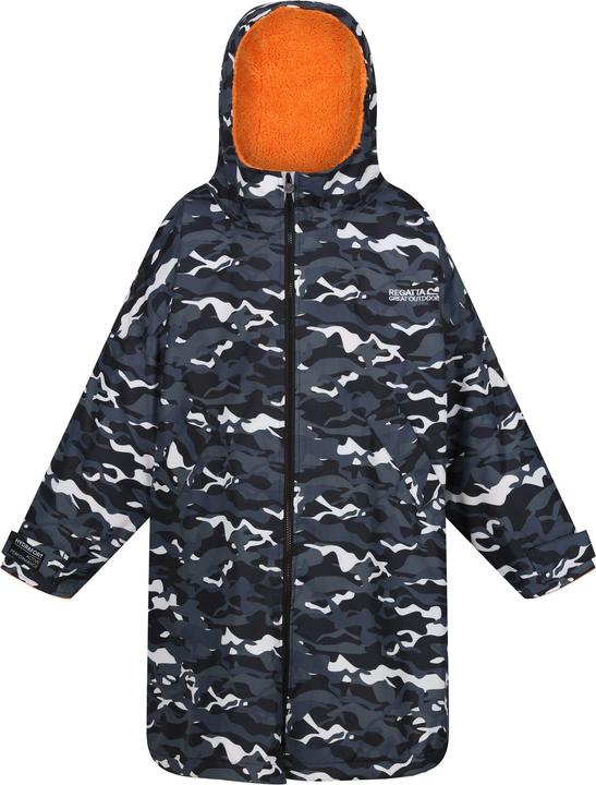 Actual product image Regatta Childrens/Kids Camouflage Waterproof Changing Robe (140, 146, 152, 158)