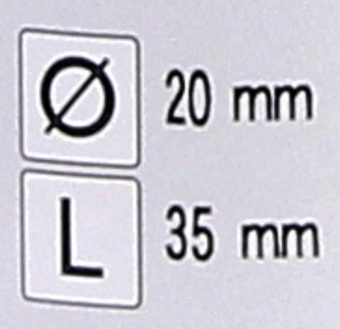 Produktbild Fein Kernbohrer 20 mm HM-Ultra 35 Q (20 Millimeter)