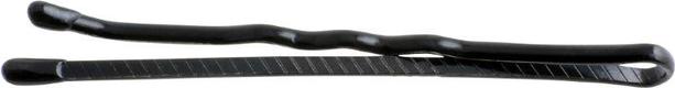 Trisa Haarklemmen emailliert inwandig geriffelt 51mm schwarz 250 Stk. (250 Stk.)