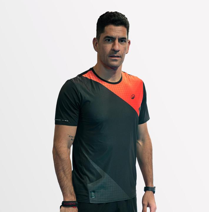Immagine prodotto Kuikma Herren Padel T-Shirt - PTS Pro Maxi Sanchez rot (XL)