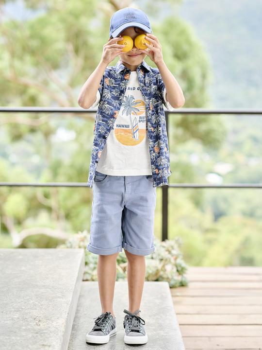 Immagine prodotto Vertbaudet Kurzärmeliges Jungen Hemd mit Palmenprint (86)