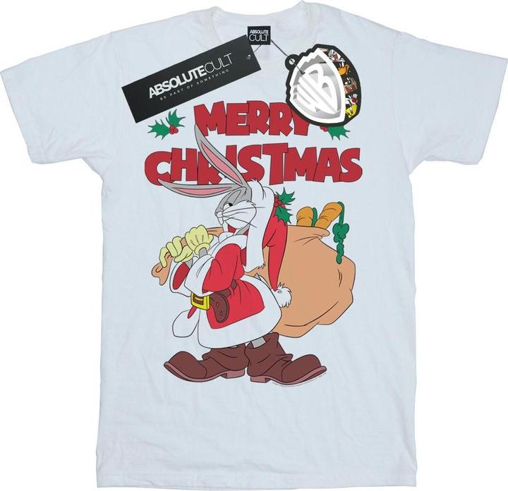 Looney Tunes Santa Bugs Bunny TShirt (4XL)