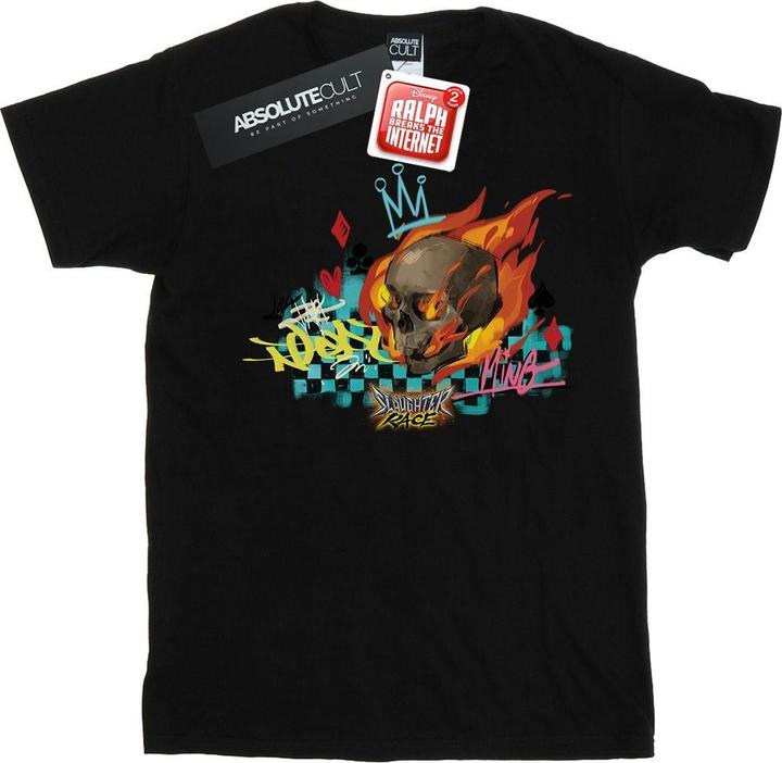 Disney Wreck It Ralph Race Skull TShirt (3XL)