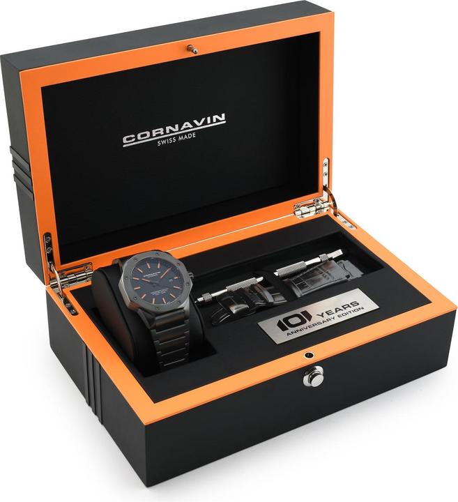 Actual product image Cornavin Downtown 3-H Automatic Anniversary Edition (42 mm)