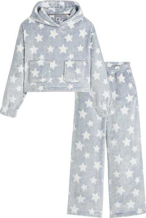 Produktbild La Redoute Collections Fleece-Pyjama mit Sternenmuster (140)