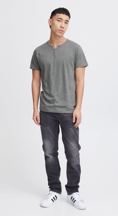 Immagine prodotto Solid Volker T-Shirt A Maniche Corte Maglietta Da Uomo Con Collo Grandad (L)